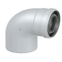 Коаксиальный угол 90* Ф 60/100