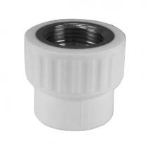 Муфта комбинированный разъём американка трубная с внутренней резьбой 40x1 1/4" 40/10 Valfex Белая
