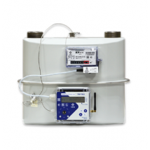 Измерительный комплекс учета газа ТАУ-СГТКР-Д-25 левый монтаж корректора входному патрубку