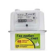 Счетчик газа Сигнал СГК-G2,5 верх.подвод G1'' (аналог Воронеж) 110 мм левый